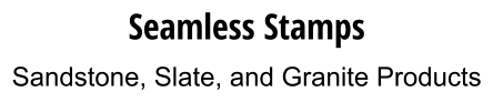 Seamless Stamps Sandstone, Slate, and Granite Products